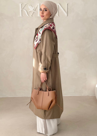 Trenchcoat mit Gürtel