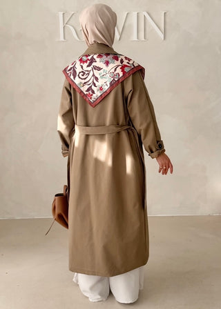 Trenchcoat mit Gürtel