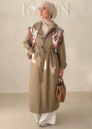 Trenchcoat mit Gürtel