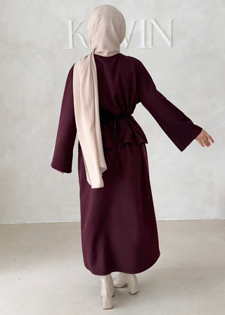 Diana Zweiteiler Set mit Unterkleid