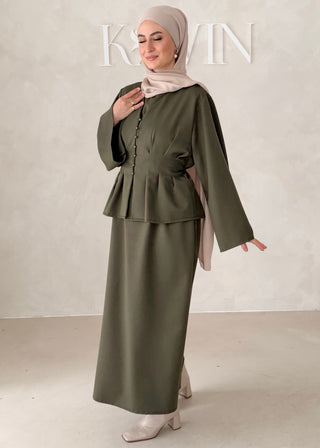 Diana Zweiteiler Set mit Unterkleid