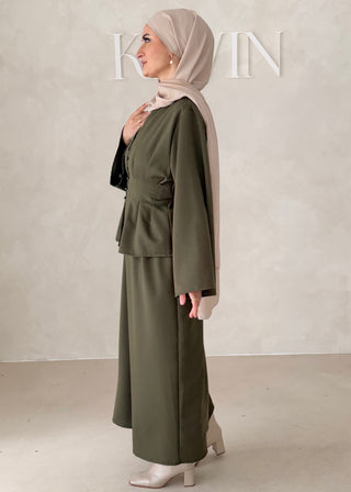 Diana Zweiteiler Set mit Unterkleid