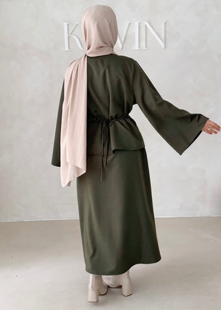 Diana Zweiteiler Set mit Unterkleid