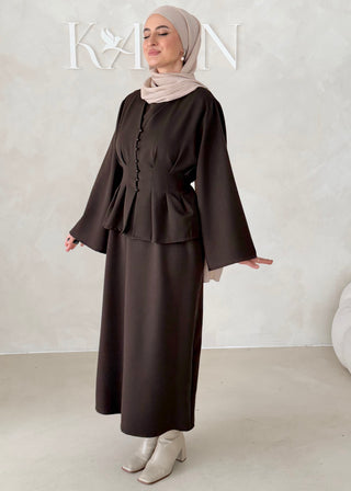 Diana Zweiteiler Set mit Unterkleid