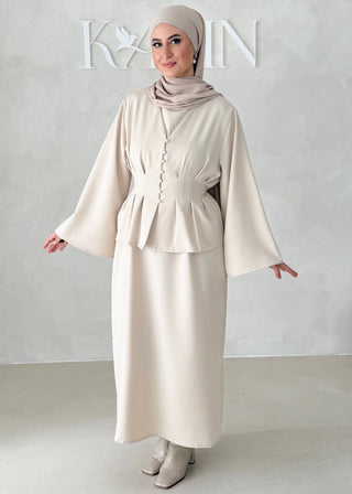 Diana Zweiteiler Set mit Unterkleid