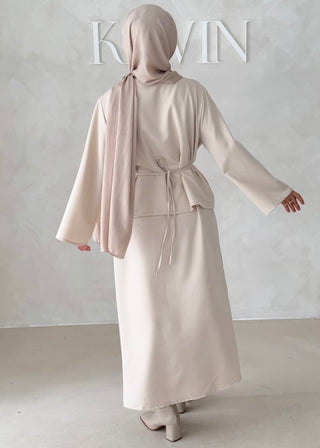 Diana Zweiteiler Set mit Unterkleid