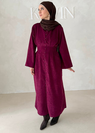 Diana Kleid mit Knöpfen