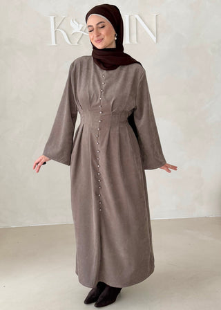 Diana Kleid mit Knöpfen