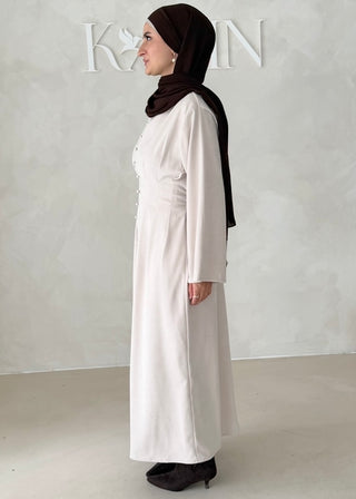 Diana Kleid mit Knöpfen