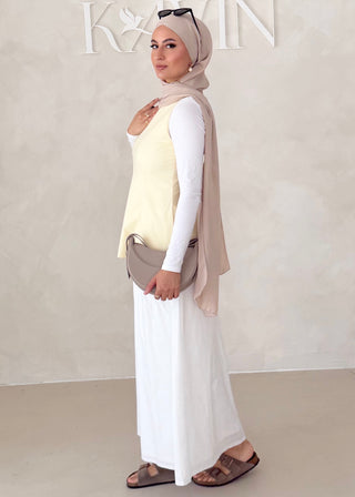 Peplum Oberteil KURZARM