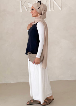 Peplum Oberteil KURZARM