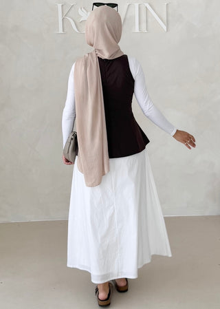 Peplum Oberteil KURZARM