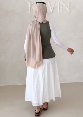 Peplum Oberteil KURZARM