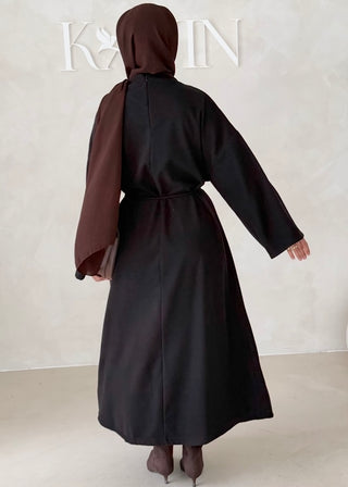 Soft Abaya mit Gürtel
