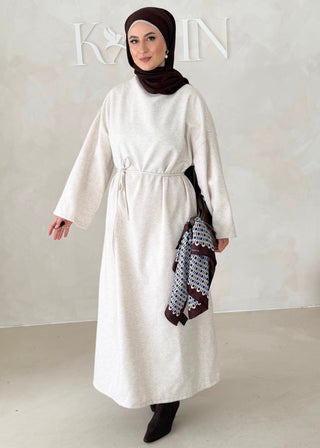 Soft Abaya mit Gürtel