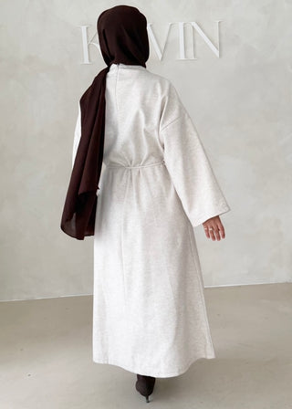 Soft Abaya mit Gürtel