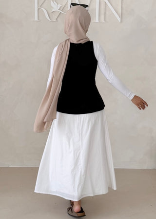 Peplum Oberteil KURZARM