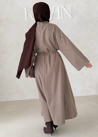 Soft Abaya mit Gürtel