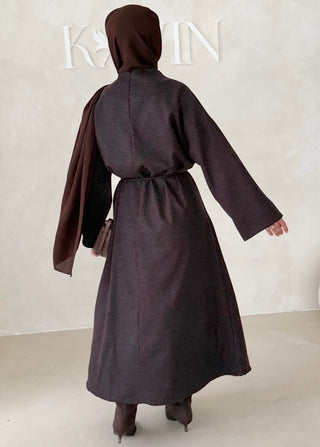 Soft Abaya mit Gürtel