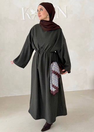 Soft Abaya mit Gürtel