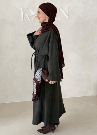 Soft Abaya mit Gürtel