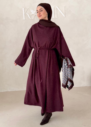 Soft Abaya mit Gürtel