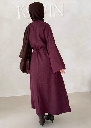 Soft Abaya mit Gürtel