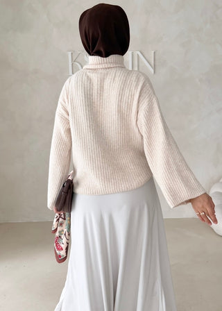 Pullover mit Kragen