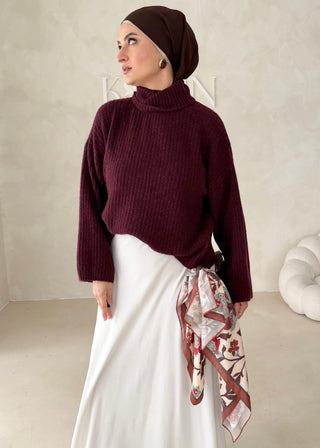 Pullover mit Kragen