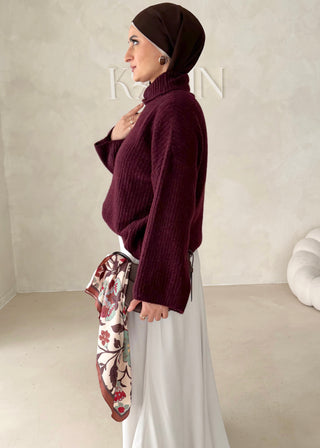 Pullover mit Kragen