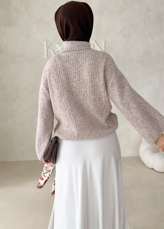 Pullover mit Kragen