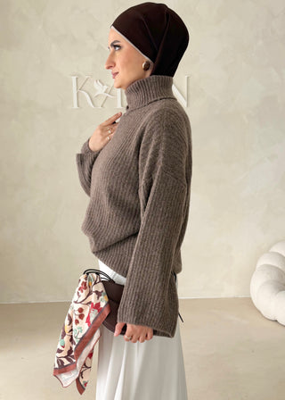 Pullover mit Kragen