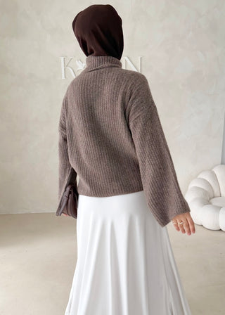 Pullover mit Kragen
