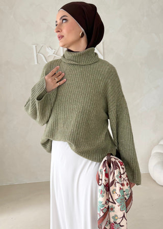 Pullover mit Kragen