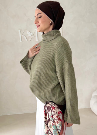 Pullover mit Kragen