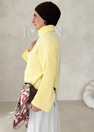 Pullover mit Kragen
