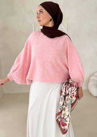 Pullover mit Fledermausärmel