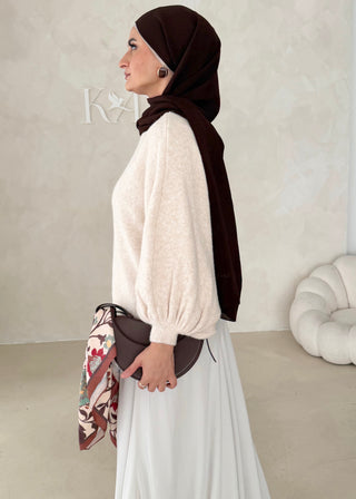 Pullover mit Fledermausärmel