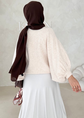Pullover mit Fledermausärmel