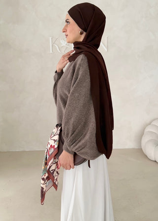 Pullover mit Fledermausärmel