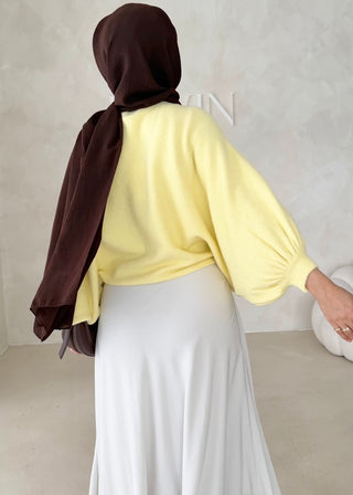 Pullover mit Fledermausärmel