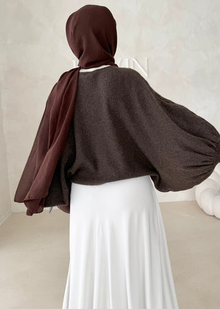 Pullover mit Fledermausärmel