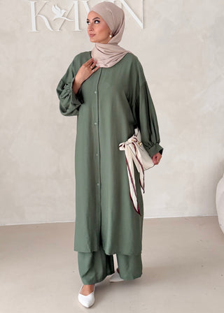 Zweiteiler LONG Hemd mit Hose