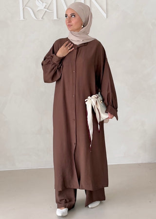 Zweiteiler LONG Hemd mit Hose