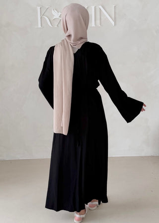 Maxikleid mit Raffungen