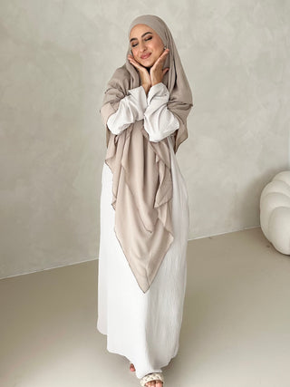Khimar Chiffon Dreilagig