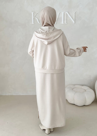 Hoodie Kleid 2-Teiler