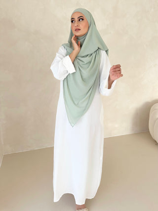Khimar Chiffon Dreilagig