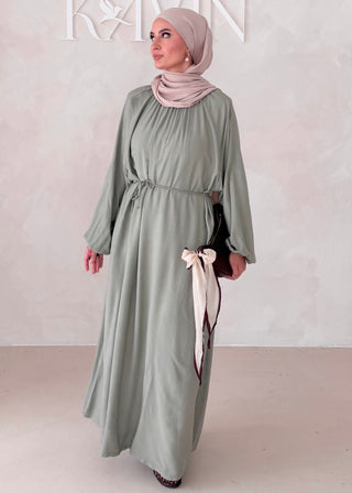 Nefes Abaya MIT GÜRTEL