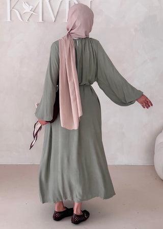 Nefes Abaya MIT GÜRTEL